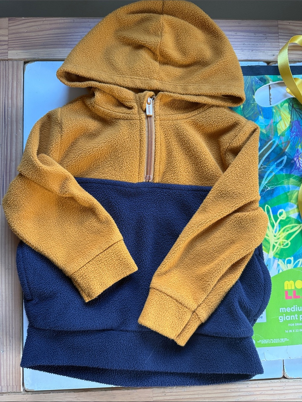Old navy pull over fleece- 2T